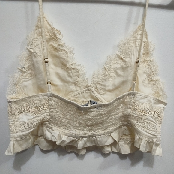 Zara Cream Lace Bralette - Picture 5 of 10